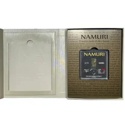 Namuri - LINGOTTO 1 GRAMMO ORO 18KT e DIAMANTE 0,06CT G VS1