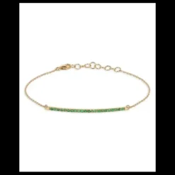 Namuri - Bracciale Oro Giallo 18K E Smeraldi
