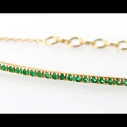 Namuri - Bracciale Oro Giallo 18K E Smeraldi