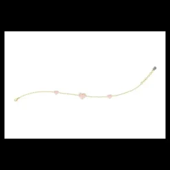 Nanãn Bracciale Cuori Rosa Argento
