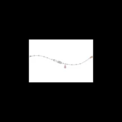 Nanàn Bracciale con Targhetta Personalizzabile e Orsetto Rosa