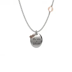 Nanàn Collana con Pendente Ovale - Personalizzabile