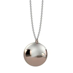 Nanãn Collana Pendente Con Sfera In Metallo