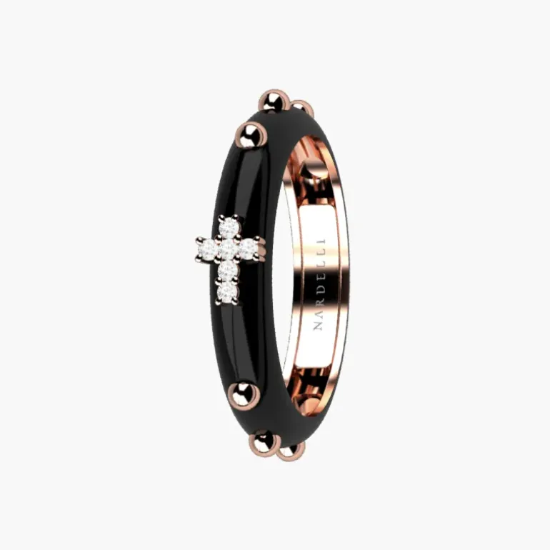 Nardelli - Anello Rosario oro rosa