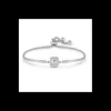 NOMINATION - BRACCIALE ROYALDREAM RETTANGOLO CON CRISTALLI BIANCHI E ZIRCONI