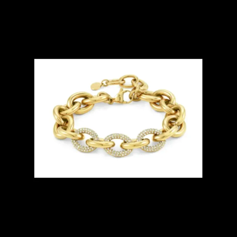 NOMINATION - BRACCIALE AFFINITY CRISTALLI BIANCHI