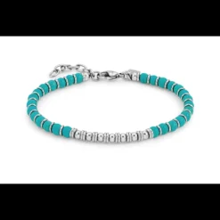 NOMINATION - BRACCIALE INSTINCTSTYLE CON PIETRE COLORATE TURCHESE