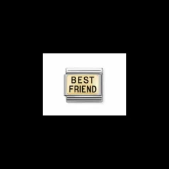 NOMINATION - LINK COMPOSABLE CLASSIC SCRITTA BEST FRIEND