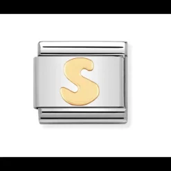 NOMINATION - LINK COMPOSABLE CLASSIC LETTERA S