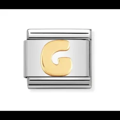 NOMINATION - LINK COMPOSABLE CLASSIC LETTERA G