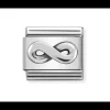 NOMINATION - LINK COMPOSABLE CLASSIC INFINITO IN ARGENTO