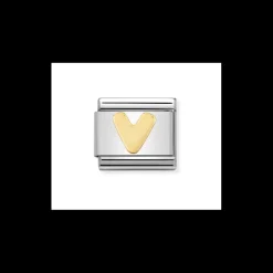 NOMINATION - LINK COMPOSABLE CLASSIC LETTERA V