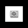 NOMINATION - LINK COMPOSABLE CLASSIC GIRASOLE IN ARGENTO