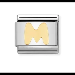 NOMINATION - LINK COMPOSABLE CLASSIC LETTERA M