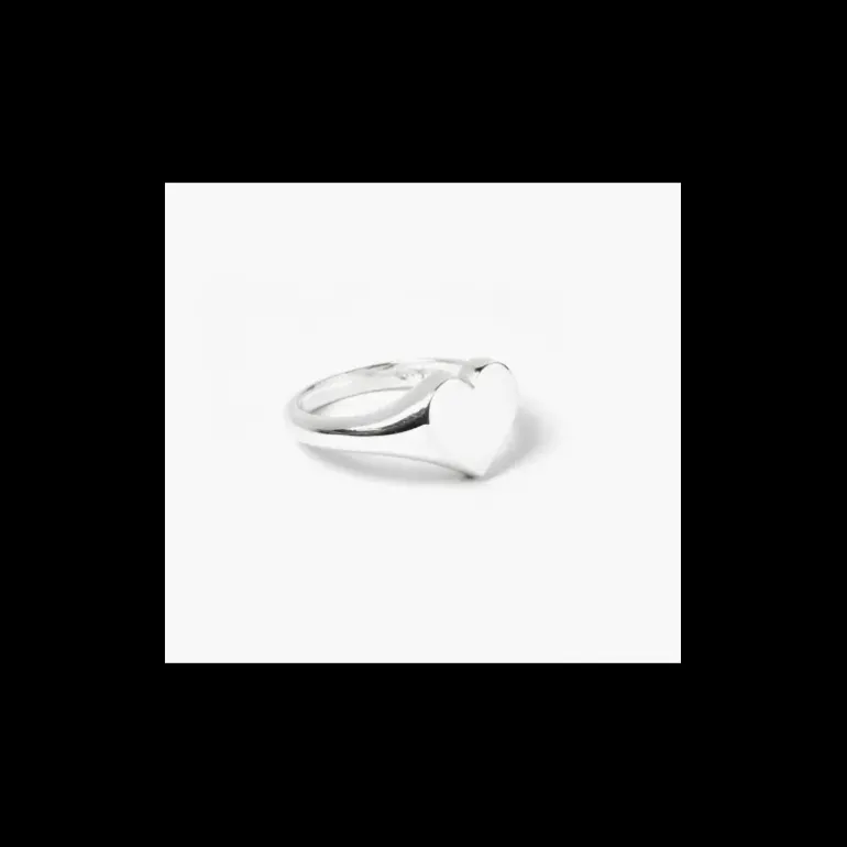 NOVE25 - ANELLO CHEVALIER CUORE LISCIO