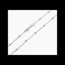 NOVE25 - COLLANA ROSARIO 300 ARGENTO