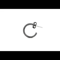 NOVE25 - ORECCHINO SINGOLO CERCHIO PUNTINATO PICCOLO
