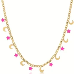 Ops Object - Collana LILY con smalto colorato