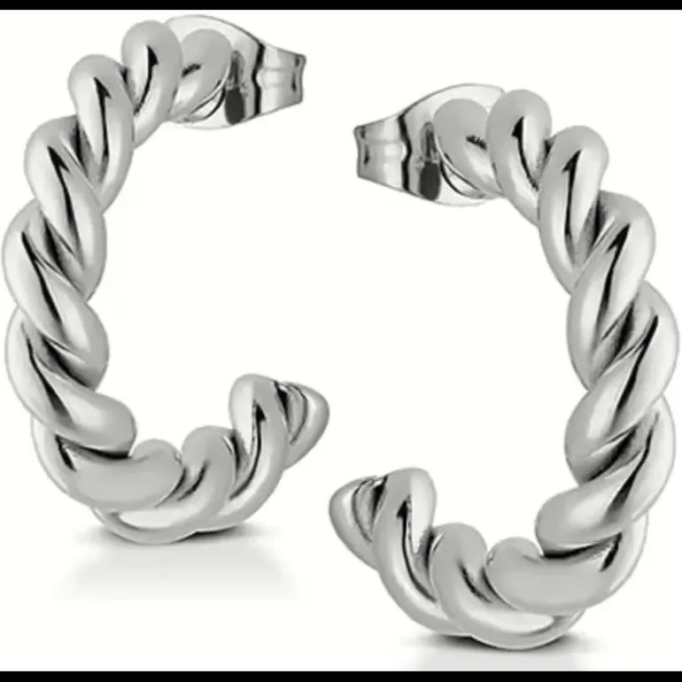 Ops Object - Orecchini FANCY a cerchio intrecciato