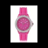 Ops Object - Orologio BRILLIANT con cinturino in silicone fucsia