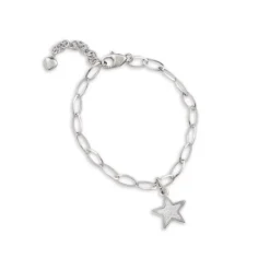 Ops Objects - BRACCIALE GLITTER con pendente stella