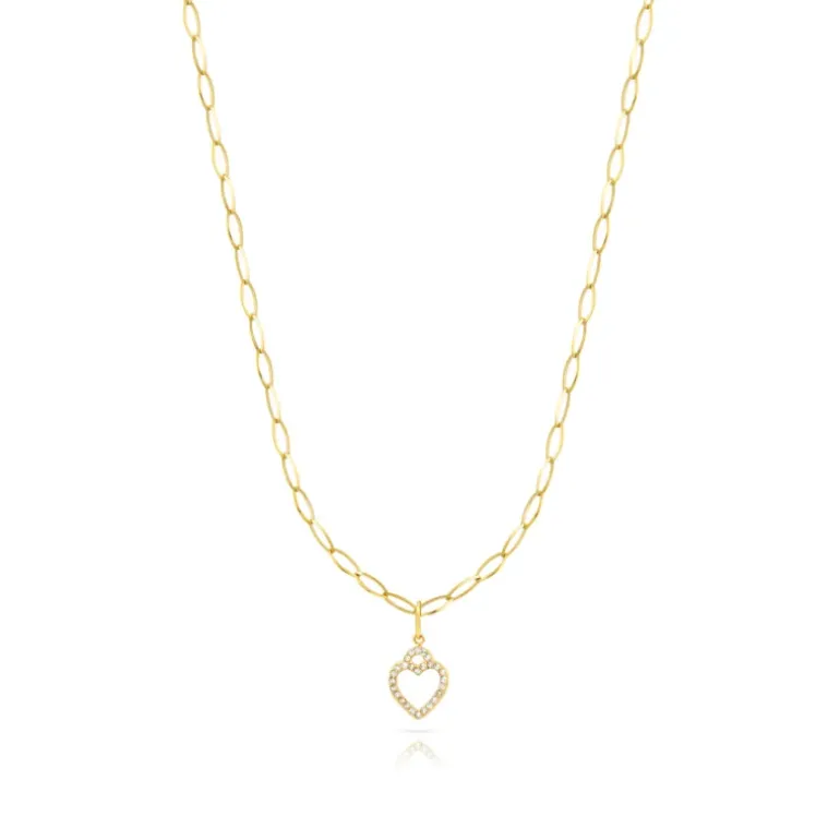 Ops Objects - COLLANA CRYSTAL DREAMS con cristalli bianchi