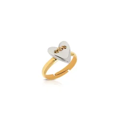 OPS OBJECTS - Anello con cuore LOVELINE