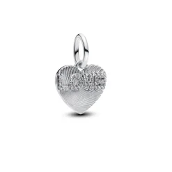 Pandora Charm Pendente Cuore "Love" da incidere