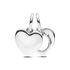 Pandora Charm Pendente Cuore con Lente di Ingrandimento da incidere
