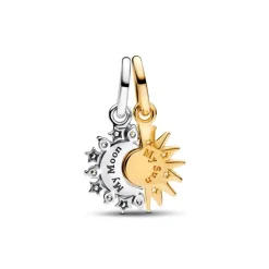Pandora Charm Pendente Sole e Luna Divisibile