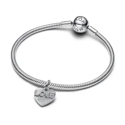 Pandora Charm Pendente Cuore "Love" da incidere