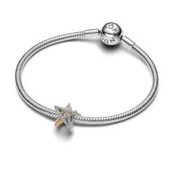 Pandora Charm Stella Intrecciata Luminosa