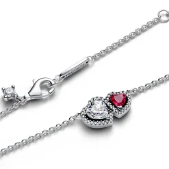 Pandora Collana Doppi Cuori