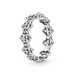 Pandora Anello a fascia Petali di rosa