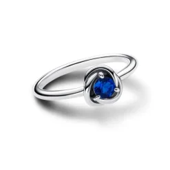 Pandora - Anello Cerchio Eterno Blu Settembre