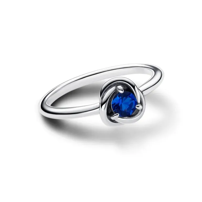 Pandora - Anello Cerchio Eterno Blu Settembre