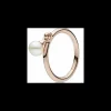 Pandora - Anello con perla coltivata d’acqua dolce pendente