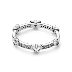 Pandora - Anello Cuori Splendenti