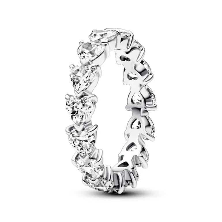 Pandora - Anello Fascia Cuori