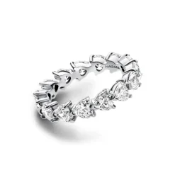 Pandora - Anello Fascia Cuori