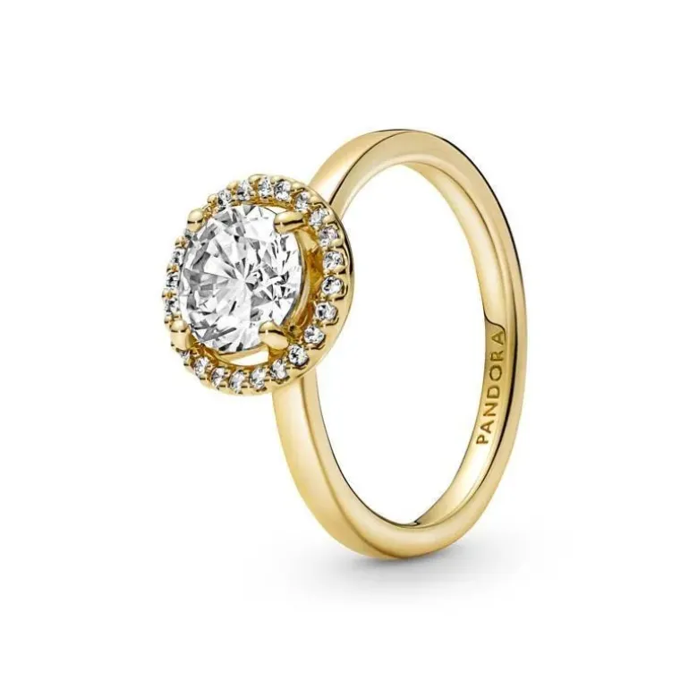 Pandora - Anello Punto Luce Scintillante