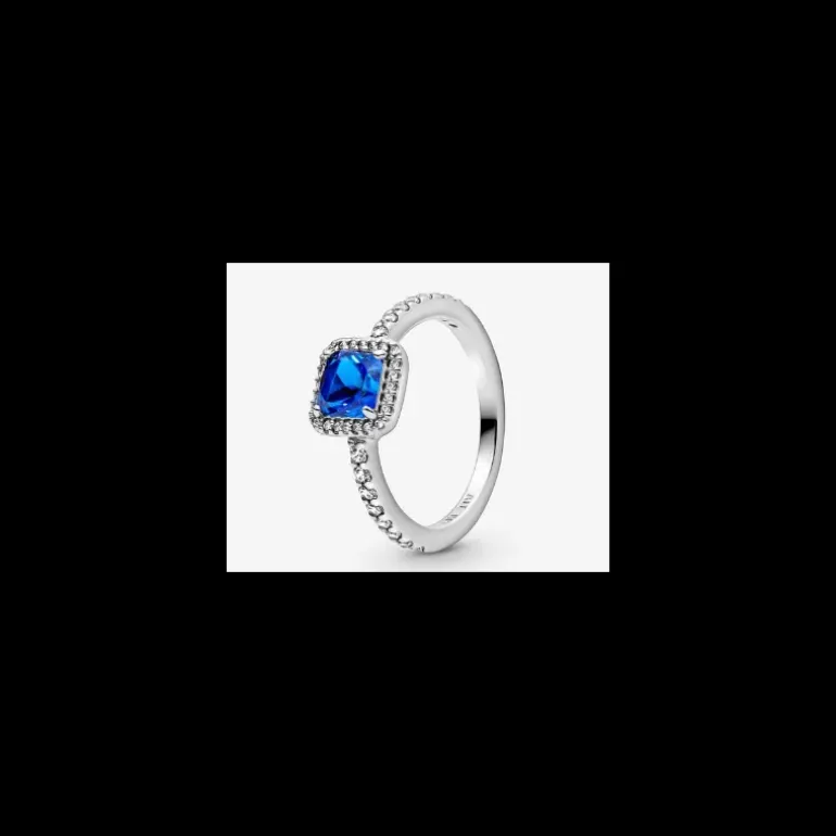 Pandora - Anello Punto Luce Quadrato