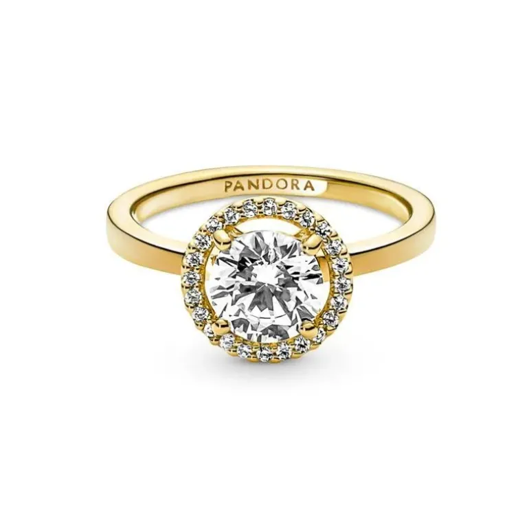 Pandora - Anello Punto Luce Scintillante