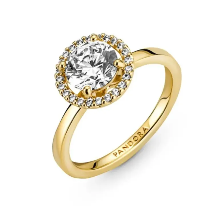 Pandora - Anello Punto Luce Scintillante