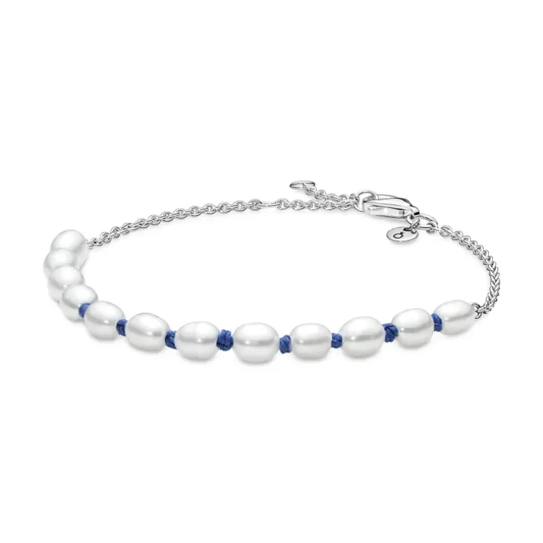 Pandora - Bracciale con Perle Coltivate d'Acqua Dolce in Argento
