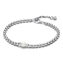 Pandora - Bracciale con Perla d’Acqua Dolce Coltivata e Sfere
