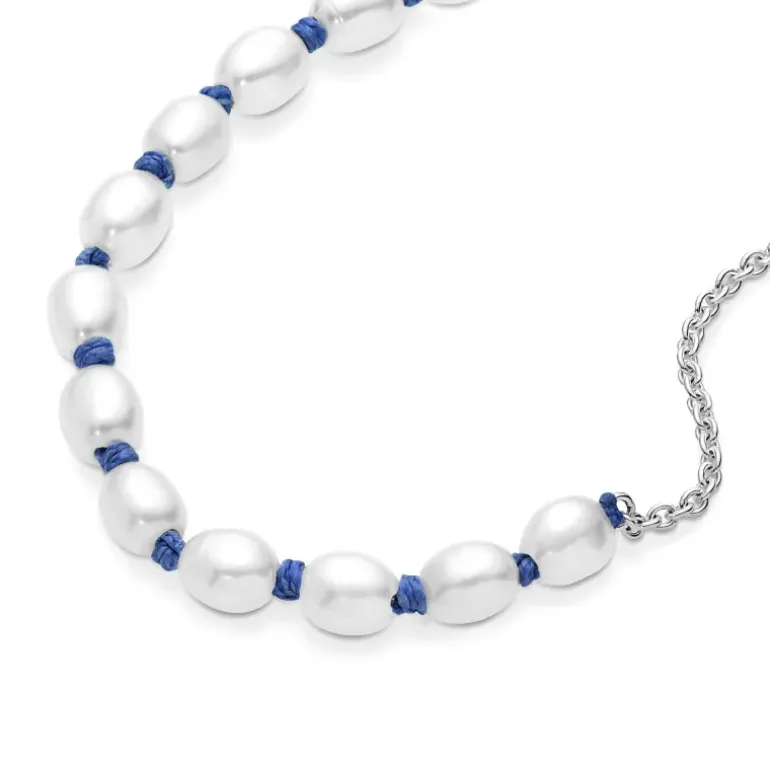 Pandora - Bracciale con Perle Coltivate d'Acqua Dolce in Argento