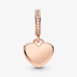 Pandora - Charm Cuore Pendente da incidere