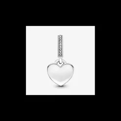 Pandora - Charm Cuore Pendente da Incidere