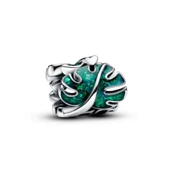 Pandora - Charm Foglia di Monstera Glitterata